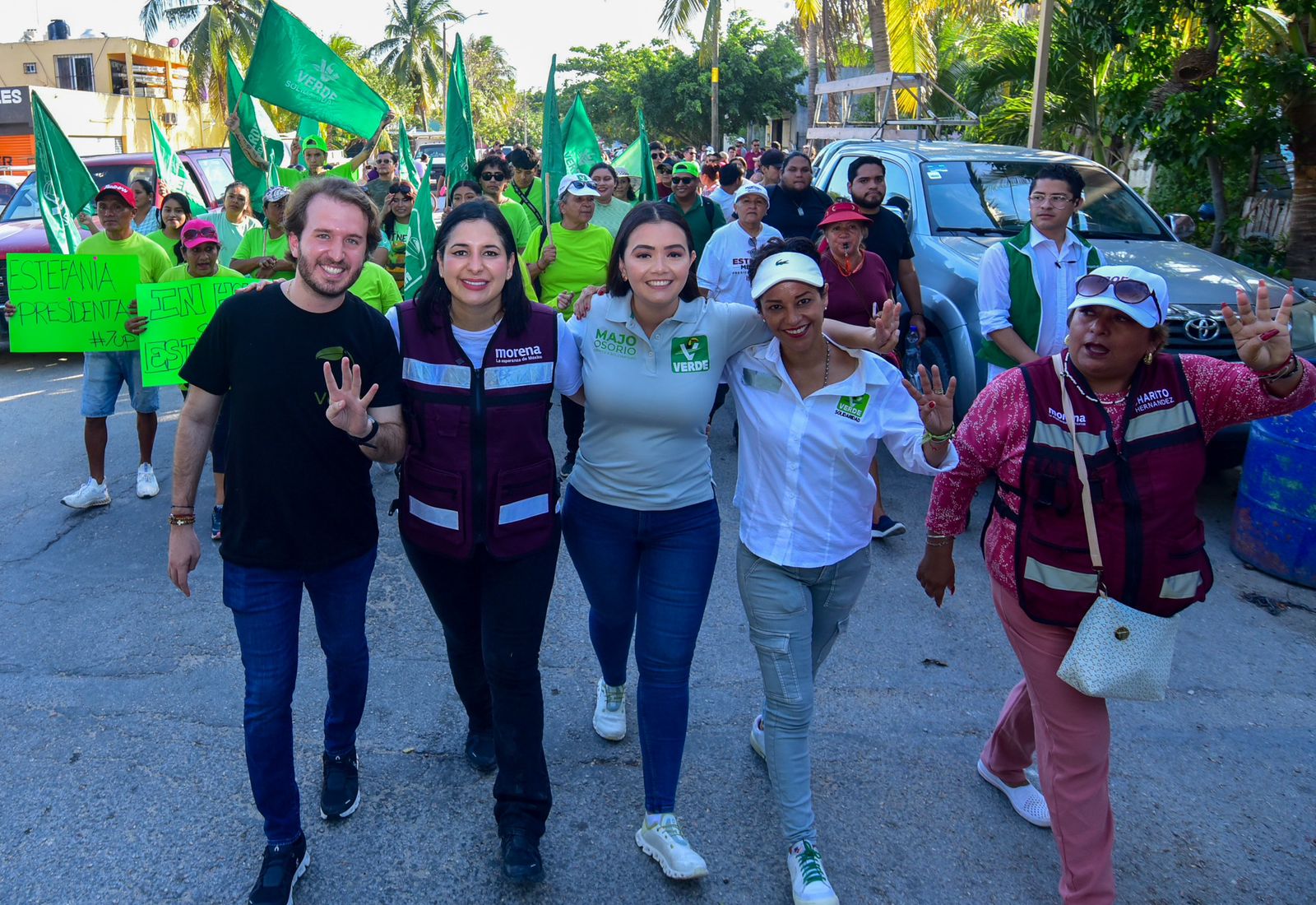 Juntos haremos de Solidaridad un municipio digno”: Estefanía Mercado |  Verdades Quintana Roo