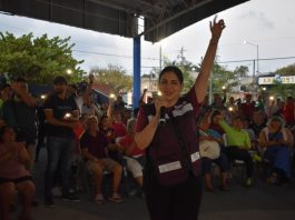 Ayuntamiento de Solidaridad boicotea mitin de campaña de Estefanía Mercado