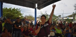 Ayuntamiento de Solidaridad boicotea mitin de campaña de Estefanía Mercado